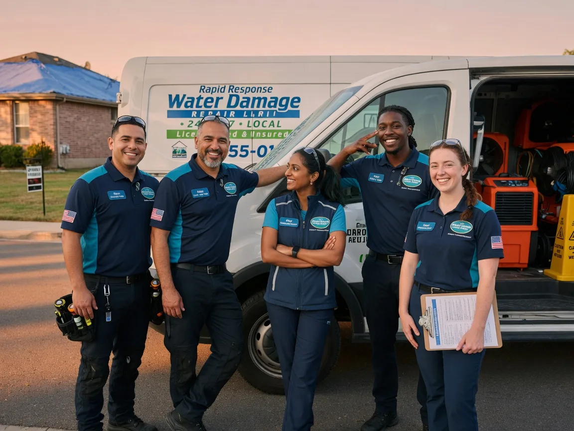 Water Damage Restoration company in Cecil, WI
